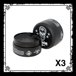 BANDIDO WAX 8  BLACK– PACK 3